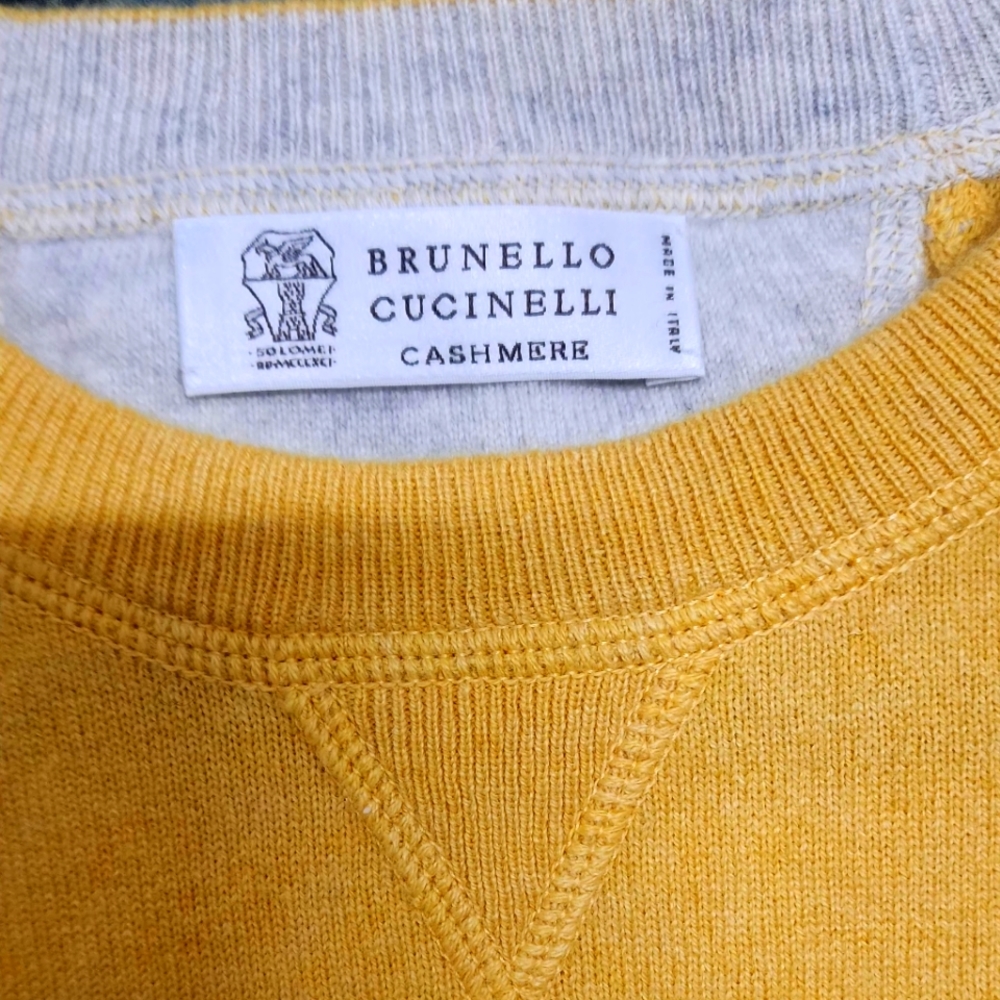 Brunello Cuccinelli cashmere sweatshirt